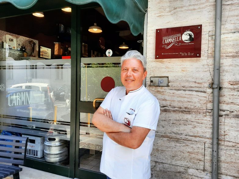 Vincenzo Esposito, patron Pizzeria Carmnella