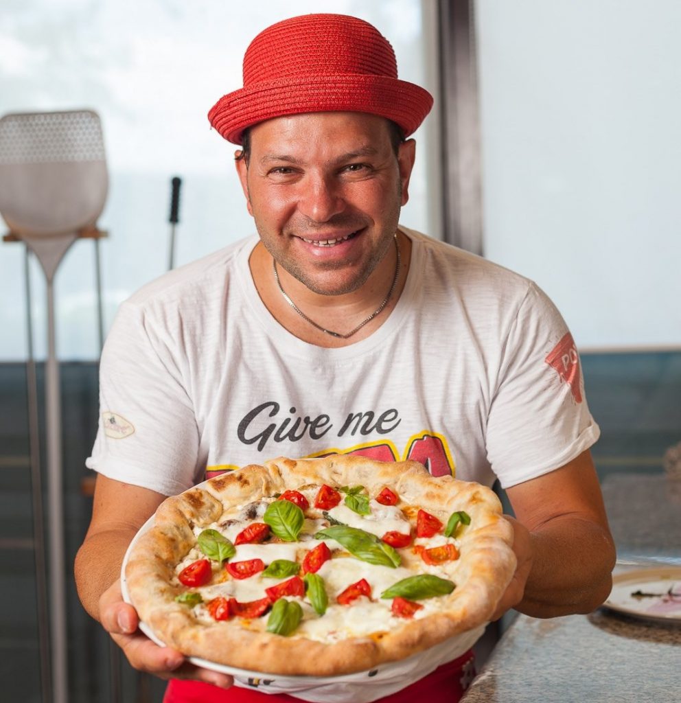 Pizzeria Napizz, titolare Fabo Rocco