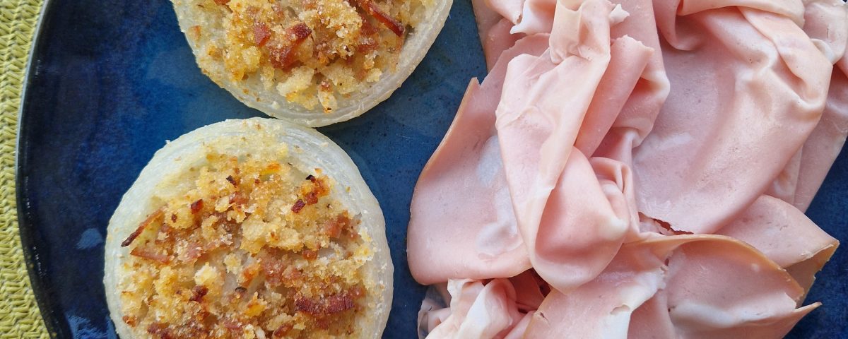 Cipolle ripiene di Mortadella Igp